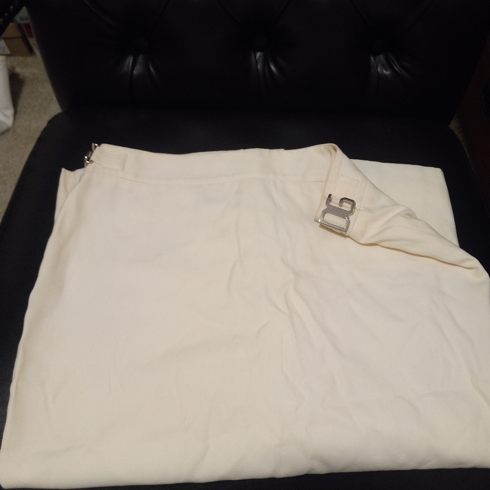 Vintage Dolce & Gabbana D&G White Pencil Skirt Size: 40